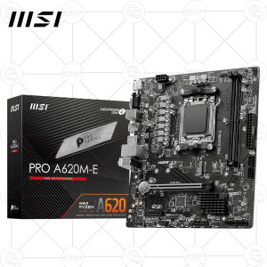 Mainboard MSI PRO A620M-E DDR5 (AMD A620, Socket AM5, m-ATX, 2 khe RAM DDR5) Mainboard MSI PRO A620M-E DDR5 (AMD A620, Socket AM5, m-ATX, 2 khe RAM DDR5)