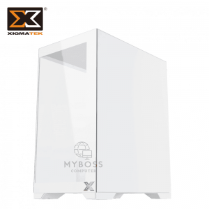 Vỏ Case XIGMATEK ENDORPHIN M ARTIC - White (Tặng 3 Fan ARGB/ Chỉnh Led Qua Phần Mềm)