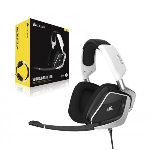 Tai nghe Corsair VOID RGB ELITE 7.1 - White