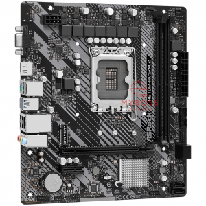 Mainboard ASRock H610M-HVS/M.2 R2.0 (Intel H610, Socket 1700, mATX, 2 khe Ram DDR4)