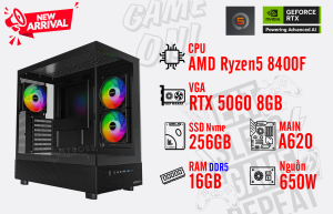 Bộ PC AMD Ryzen 5 8400F/ RAM 16G DDR5/ SSD Nvme 256G/ VGA RTX 5060 8G Bộ PC AMD Ryzen 5 8400F/ RAM 16G DDR5/ SSD Nvme 256G/ VGA RTX 5060 8G