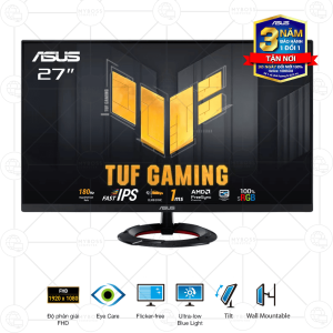 Màn Hình ASUS TUF Gaming VG279Q3R 27in/ FHD/ Fast IPS/ 180Hz/ 1ms GTG/ Adaptive Sync/ ELMBSync/ Có Loa Màn Hình ASUS TUF Gaming VG279Q3R 27in/ FHD/ Fast IPS/ 180Hz/ 1ms GTG/ Adaptive Sync/ ELMBSync/ Có Loa