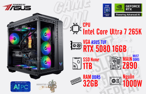 PCAP MONSTER HUNTER WILD: Core Ultra 7 265K - VGA RTX 5080 16GB (Powered by ASUS) PCAP MONSTER HUNTER WILD: Core Ultra 7 265K - VGA RTX 5080 16GB (Powered by ASUS)