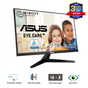 Màn hình Asus VY249HE 23.8in/ FHD/ IPS/ 75hz/ 1ms MPRT/ FreeSync/ EyeCare