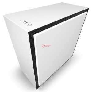 Vỏ Case NZXT H710 Matte White - Trắng Đen 