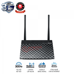 Bộ Phát Wifi ASUS RT-N12+ Chuẩn N300