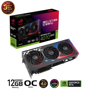 VGA ASUS ROG Strix RTX 4070 SUPER 12GB GDDR6X OC Edition