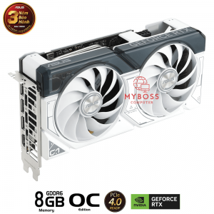VGA ASUS DUAL RTX 4060 White OC Edition 8GB GDDR6