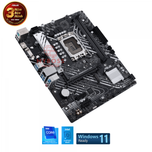 Mainboard Asus PRIME B660M-K D4 CSM (Intel B660, Socket 1700, m-ATX, 2 khe RAM DDR4)