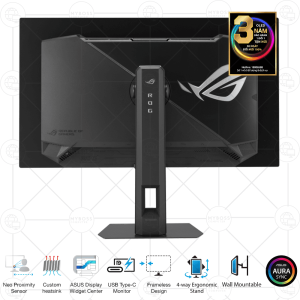 Màn hình ASUS ROG Strix OLED XG27ACDMS 26.5in/ 2K QD-OLED/ 280Hz/ 0.03 GtG/ AdaptiveSync/ HDR 400