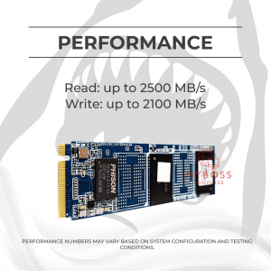 SSD SSTC Oceanic Whitetip E13 512GB M.2 NVMe PCI-e Gen 3x4