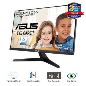 Màn hình Asus VY249HE 23.8in/ FHD/ IPS/ 75hz/ 1ms MPRT/ FreeSync/ EyeCare
