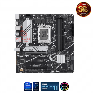 Mainboard ASUS PRIME B760M-A D4 (Intel B760, Socket 1700, m-ATX, 4 khe RAM DDR4)