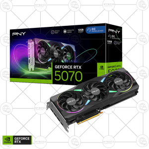 VGA PNY RTX 5070 12GB ARGB EPIC-X Overclocked Triple Fan