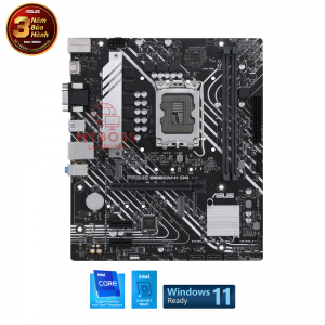Mainboard Asus PRIME B660M-K D4 CSM (Intel B660, Socket 1700, m-ATX, 2 khe RAM DDR4)