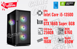 Bộ PC I5-13500/ Ram 16G/ SSD Nvme 256G/ VGA GTX 1660 Super 6GB