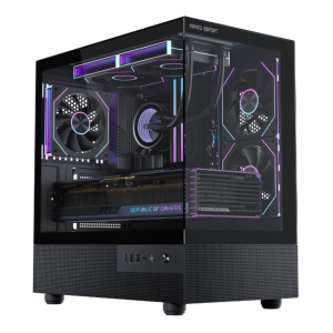 Vỏ máy tính KENOO ESPORT MK360 - Màu Đen (No Fan/ M-ATX)