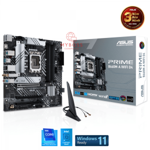 Mainboard ASUS PRIME B660M-A WIFI D4 (Intel B660, Socket 1700, m-ATX, 4 khe RAM DDR4)