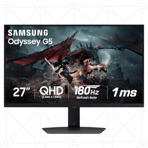 Màn Hình Samsung Odyssey G5 G50D LS32DG502EEXXV 32in/ 2K QHD/ IPS/ 180Hz/ 1ms GtG/ FreeSync/ HDR 400 Màn Hình Samsung Odyssey G5 G50D LS32DG502EEXXV 32in/ 2K QHD/ IPS/ 180Hz/ 1ms GtG/ FreeSync/ HDR 400