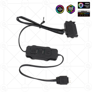 Bộ Nguồn Cắm FAN LED ARGB Có Chỉnh Màu LED Cho Quạt, Sử Dụng Cho Mainboard Không Có Chân 3 PIN ARGB Bộ Nguồn Cắm FAN LED ARGB Có Chỉnh Màu LED Cho Quạt, Sử Dụng Cho Mainboard Không Có Chân 3 PIN ARGB