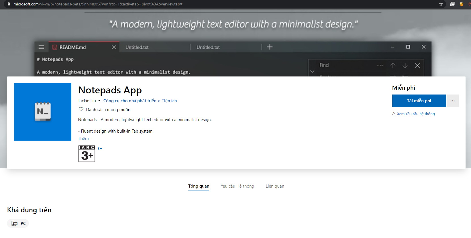 Mời trải nghiệm Notepads với giao diện Fluent Design cực đẹp
