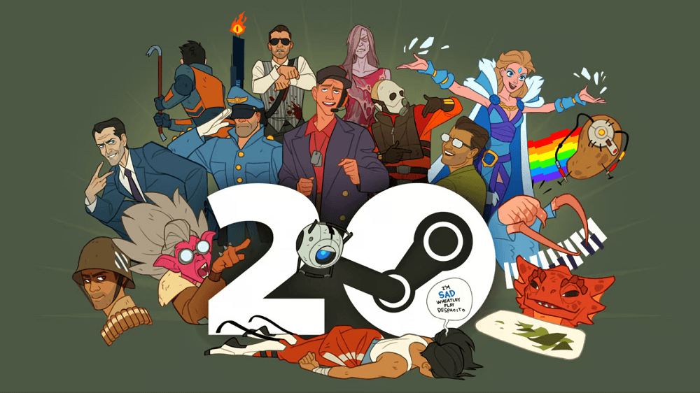 Kỷ niệm tuổi 20, Steam giảm giá ''sập sàn'' hàng loạt bom tấn, tặng người dùng vô số vật phẩm miễn phí