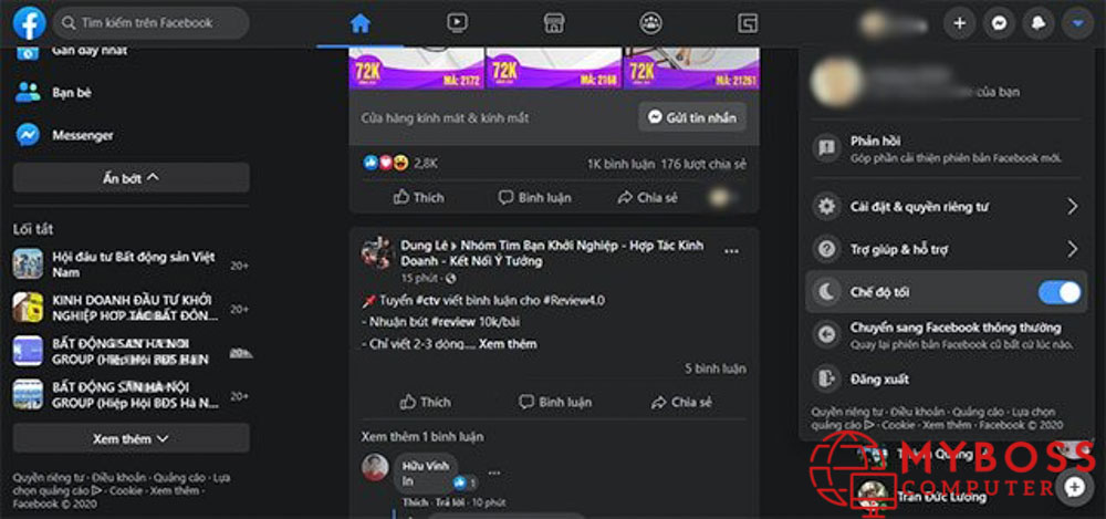 Hướng dẫn chuyển đổi giao diện Facebook mới và cũ