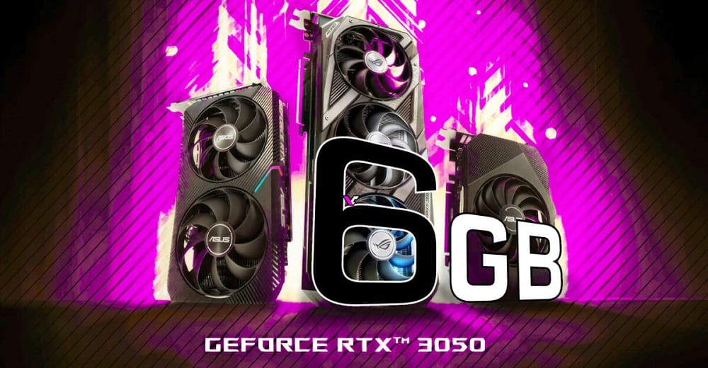 NVIDIA cho ra mắt RTX 3050 6GB: Không yêu cầu nguồn phụ, giá từ 169 USD