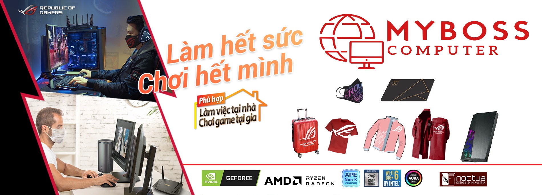 LÀM VIỆC TẠI NHÀ - QUẨY GAME TẠI GIA - ASUS TẶNG NHA - QUÀ NHIỀU QUÁ XÁ