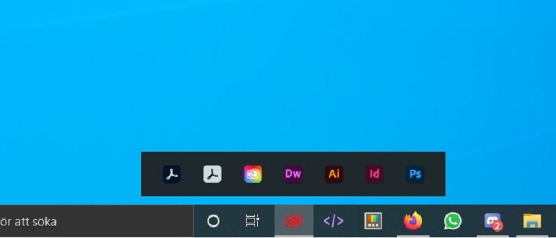 Quản lý biểu tượng trên Taskbar