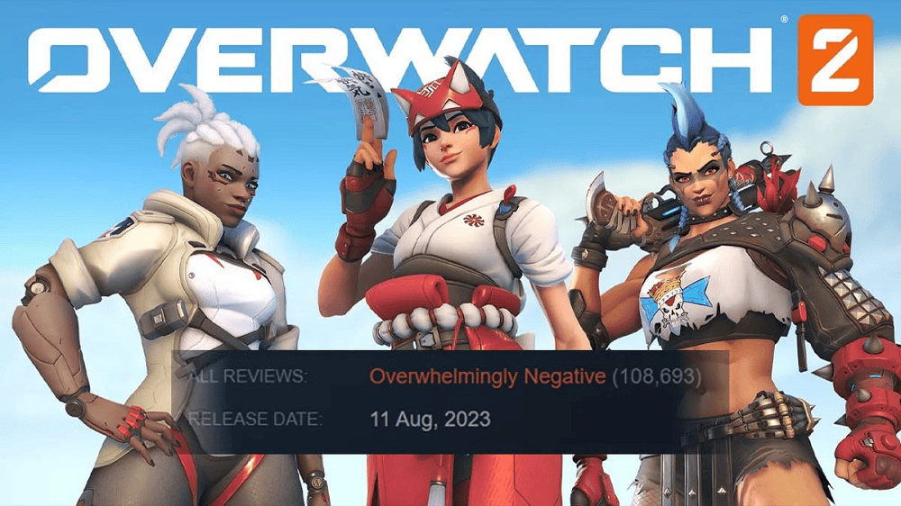Vừa đặt chân lên Steam, Overwatch 2 đã ''lập kỷ lục'', trở thành trò chơi bị đánh giá tệ nhất mọi thời đại
