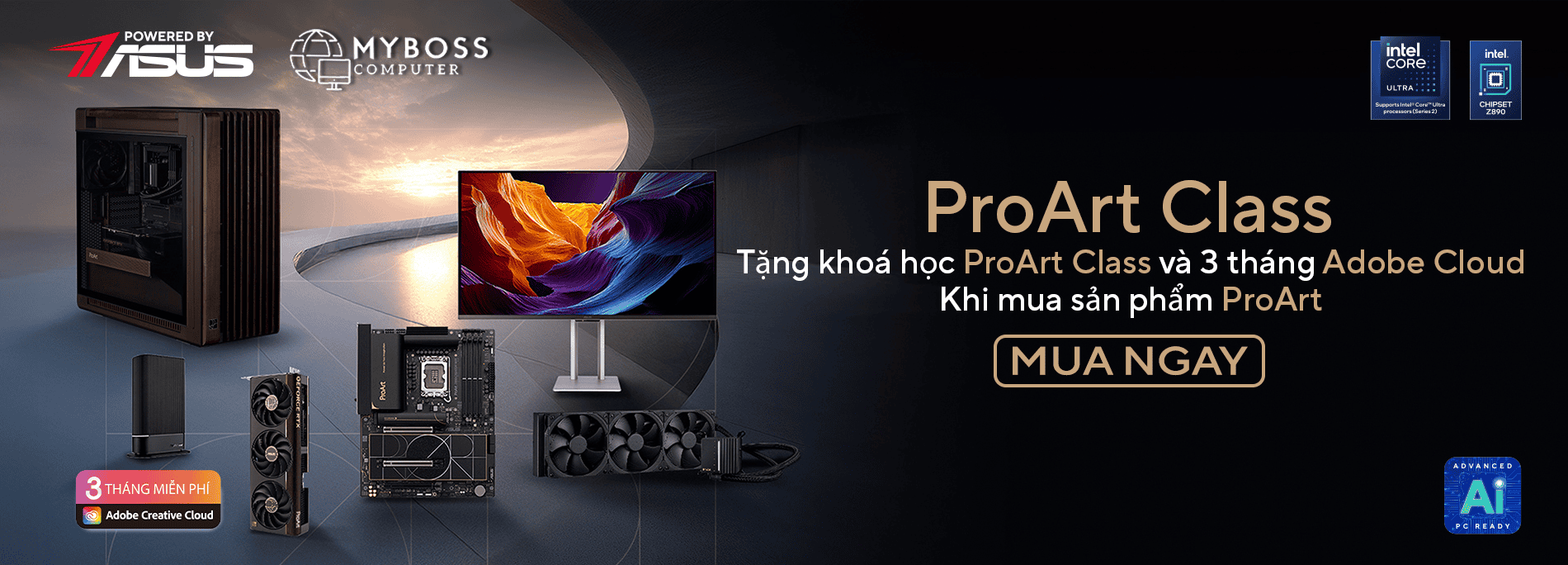 CTKM: ProArt Class 2025 - Tuyệt Tác Sáng Tạo Từ Công Nghệ Đỉnh Cao
