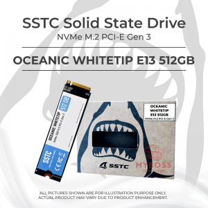 SSD SSTC Oceanic Whitetip E13 512GB M.2 NVMe PCI-e Gen 3x4