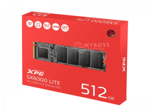 SSD ADATA XPG SX6000 LITE 512GB NVMe M.2 2280 PCIe Gen3 x4