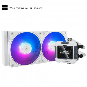 Tản Nhiệt Nước AIO Thermalright Frozen Warframe 240 ARGB - White (Màn Hình LCD Hiển Thị Thông Số)