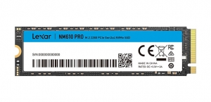 SSD Lexar NM610 PRO 500GB M.2 2280 PCIe NVMe Gen3 x4